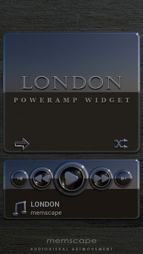 【免費個人化App】Poweramp Widget LONDON-APP點子