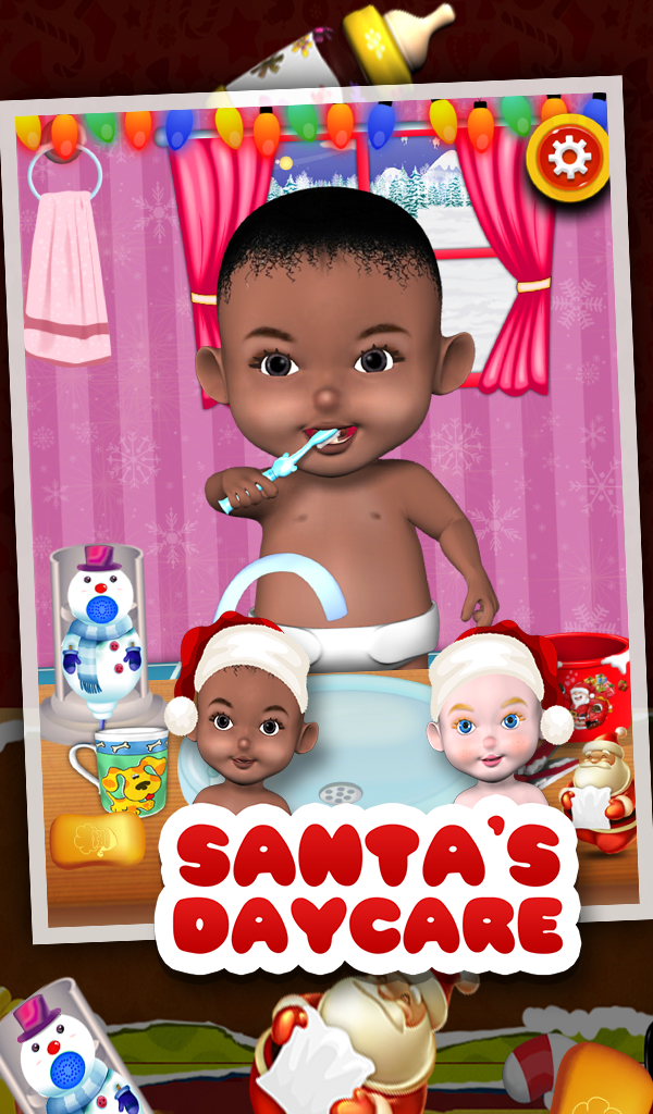 Android application Santas Day Care Fun screenshort