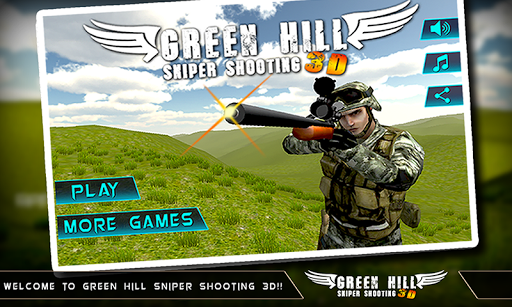 【免費動作App】Green Hill Sniper Shooting 3D-APP點子