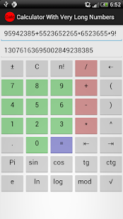 Free Download Calculator for long numbers APK for PC