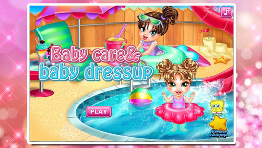 Baby care baby dressup