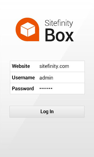 Sitefinity Box