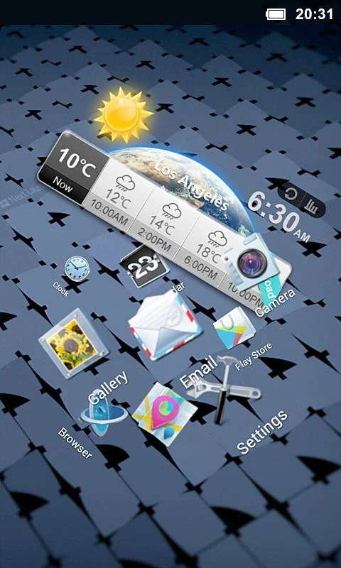 Next Launcher 3D - screenshot