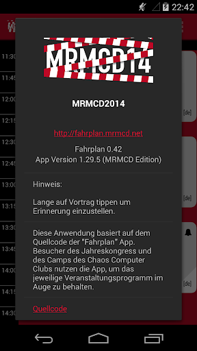 【免費社交App】MRMCD 2014 Programm-APP點子