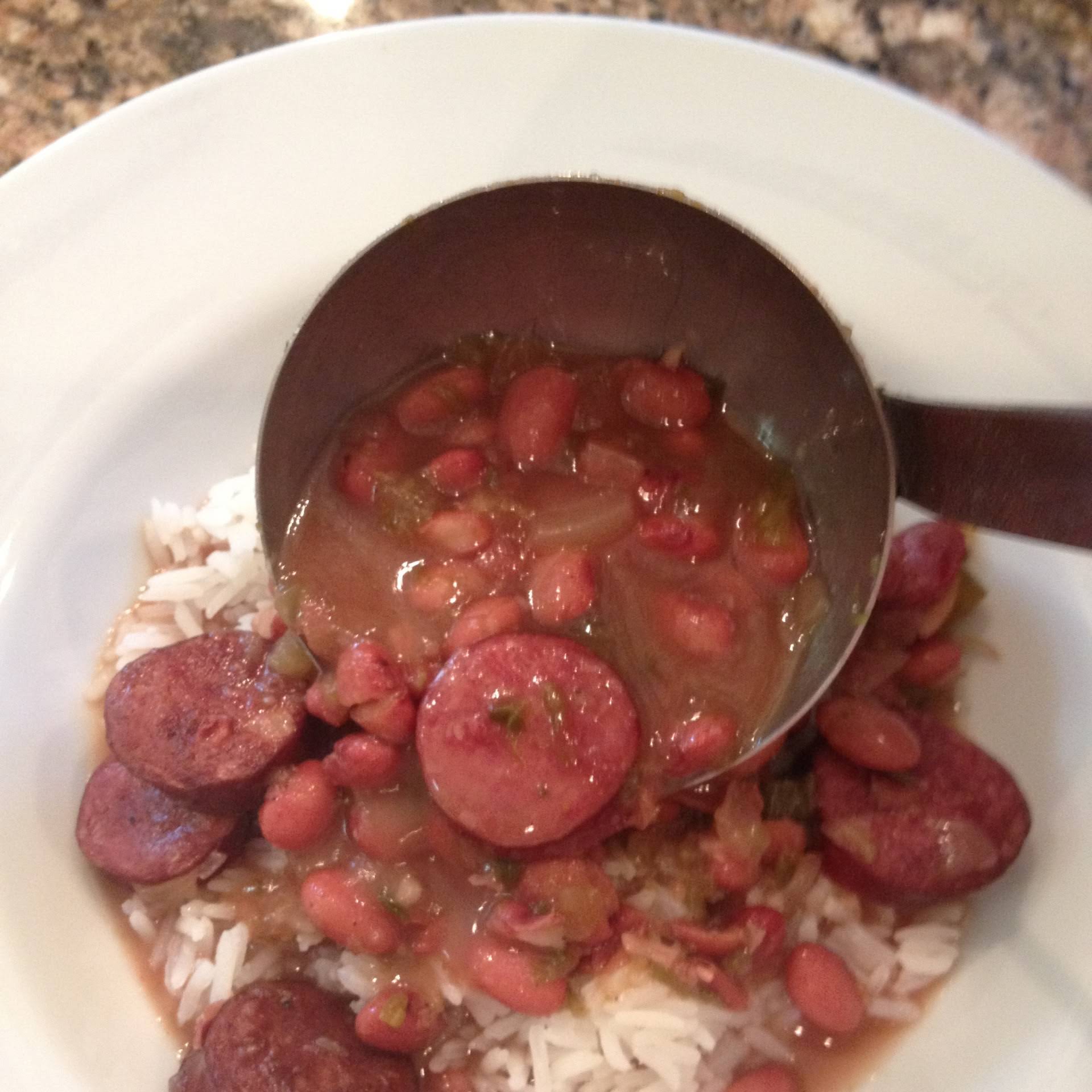 CROCK POT RED BEANS AND RICE