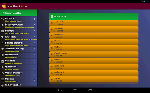 AntiVirus for Android - screenshot thumbnail
