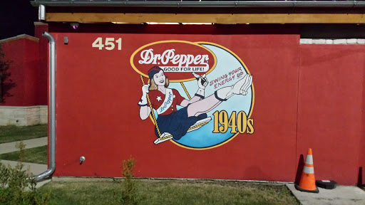 Dr. Pepper Mural