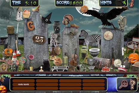 Hidden Object Halloween Haunted Mystery Objects - náhled