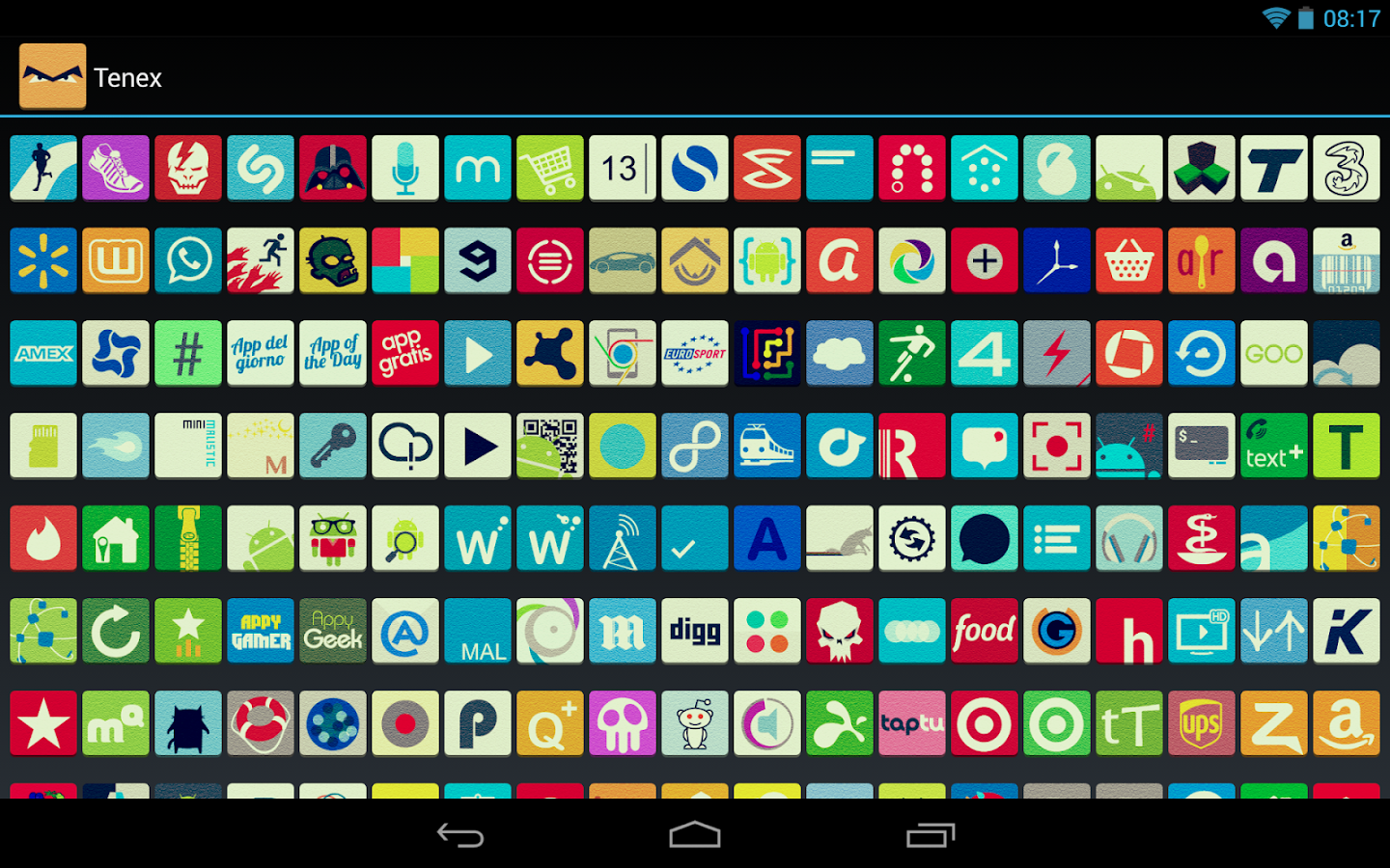 Tenex Nova/Apex/ADW/GO Theme - screenshot