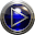 glass poweramp skin blue Download on Windows