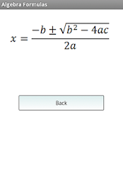 Algebra Formulas poster 3