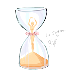 a sexy sand ballerina in an hourglass