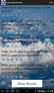 Student Recommender Screenshots 5