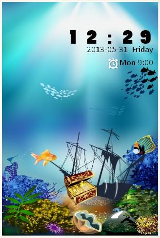 【免費個人化App】Under Water LOCK SCREEN-APP點子