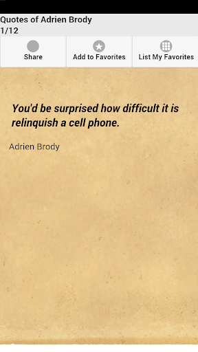 Quotes of Adrien Brody