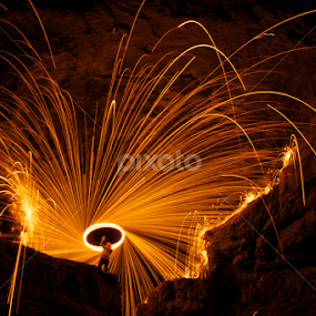 Cave-In-Rock, IL by Chris Taylor - Abstract Fire & Fireworks