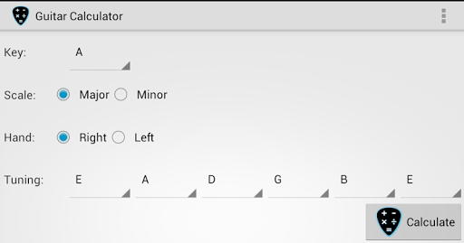 Guitar Calculator