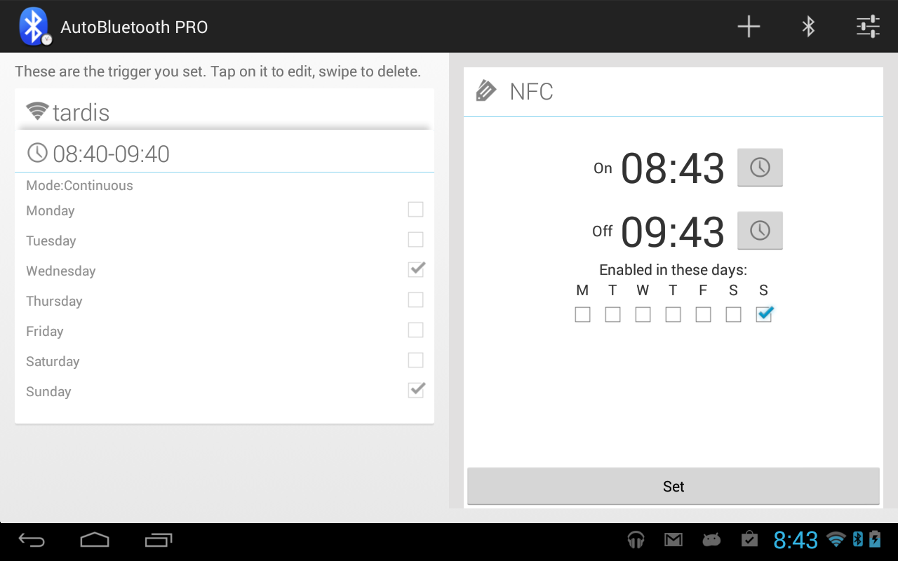 AutoBluetooth PRO - screenshot