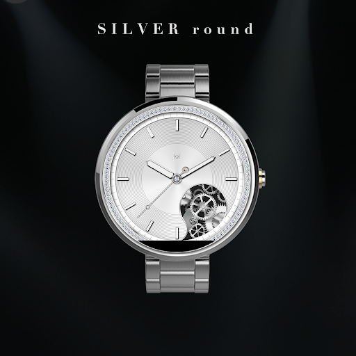 Silver Watch Face for Women