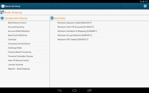 Ramco ERP Android App