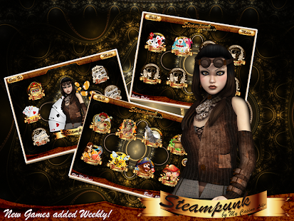 【免費博奕App】SteampunK FREE Slots and Poker-APP點子