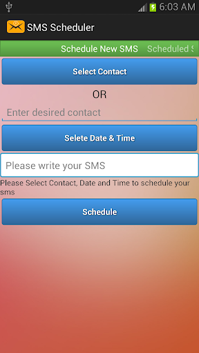 SMS Scheduler