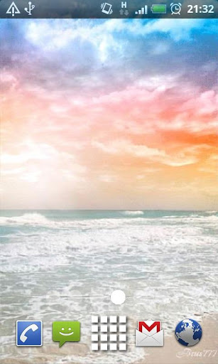 Sunset Beach Live Wallpaper