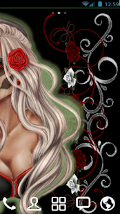 Free Download Sugar Skull Beauty GO THEME APK for Android