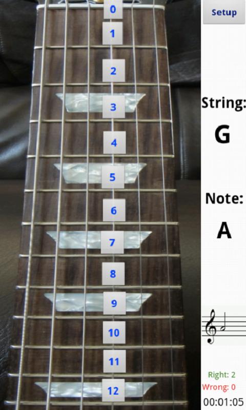 Electric Guitar Fretboard Screen 2