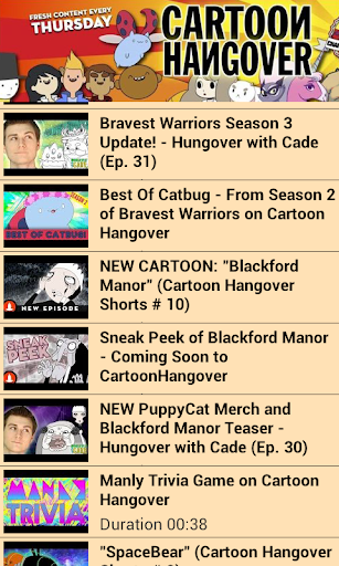 【免費娛樂App】VOD CARTOONHANGOVER CHANNEL-APP點子