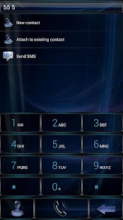 How to install Dialer GlassBlue Metal theme 1.0 mod apk for android