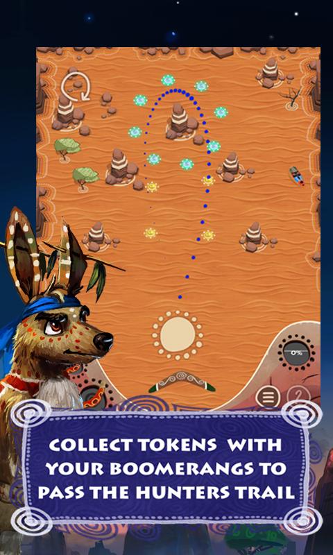 Android application The Boomerang Trail screenshort