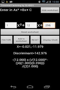 How to get Factoring Trinomials (lite) 1.0 mod apk for laptop