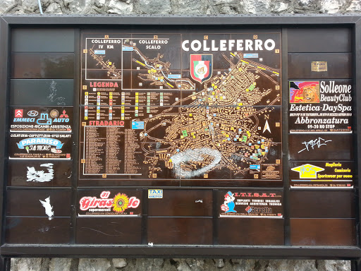 Colleferro map