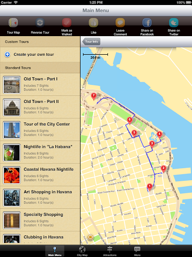 【免費旅遊App】Havana Map and Walks-APP點子