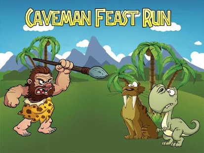 Crazy Caveman Hungry Feast Run