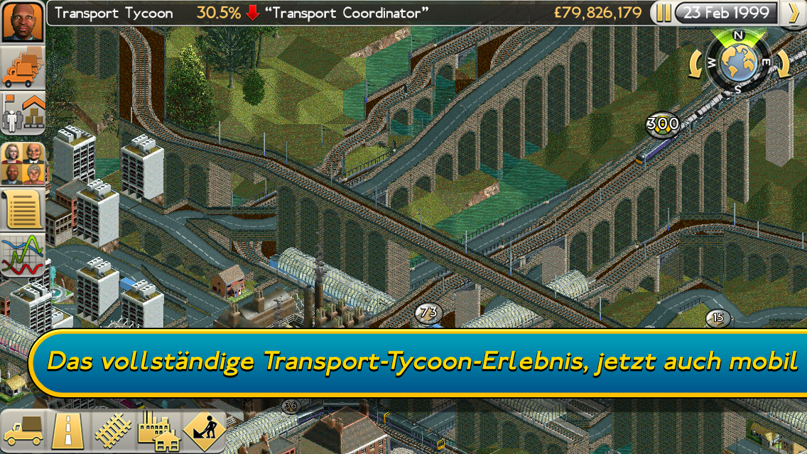Android application Transport Tycoon Lite screenshort