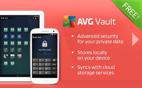 AVG Vault– Hide Store Sync