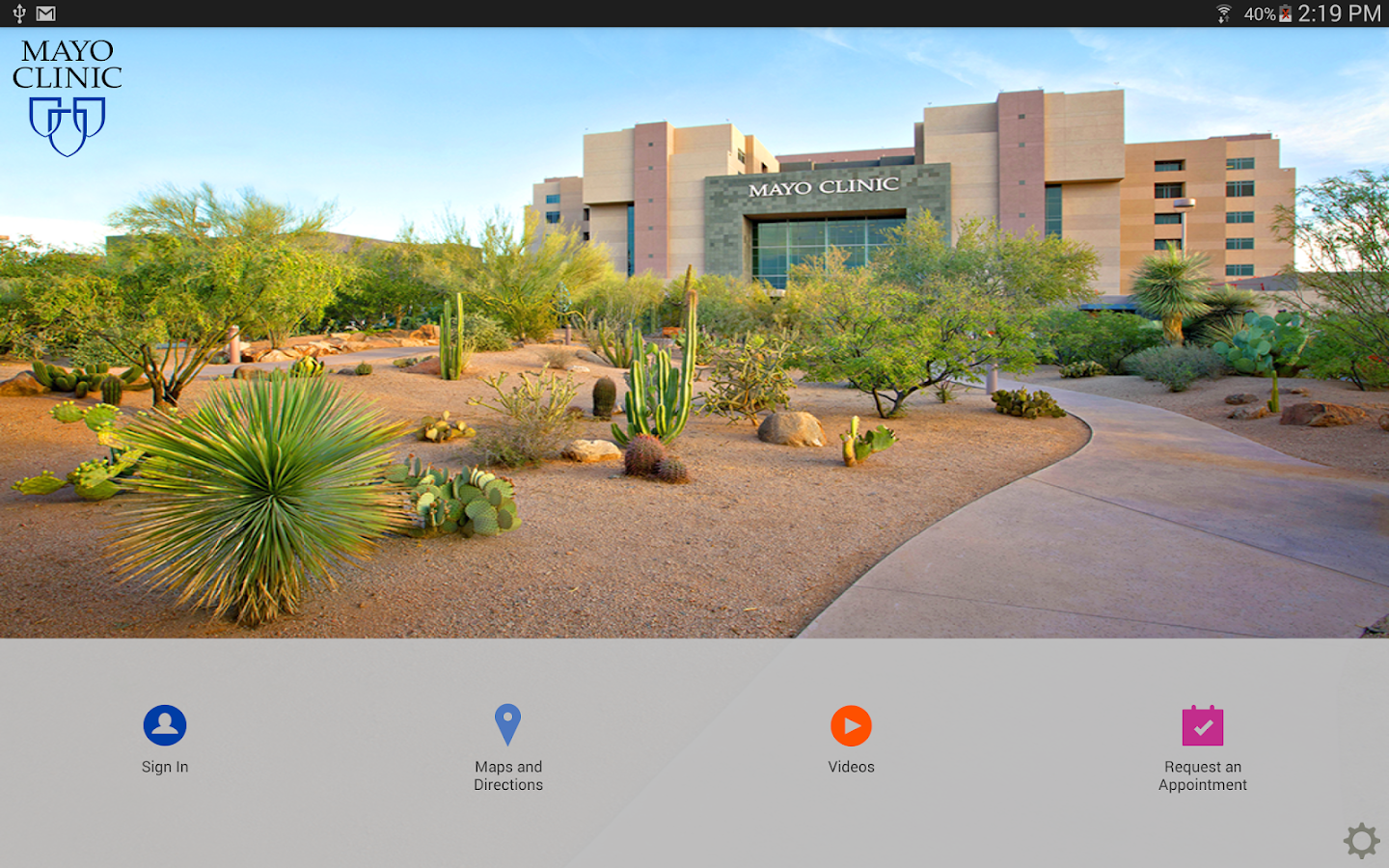   Mayo Clinic: captura de pantalla 