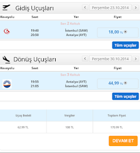 PEGASUS - BiletBayisi.com Screenshots 2