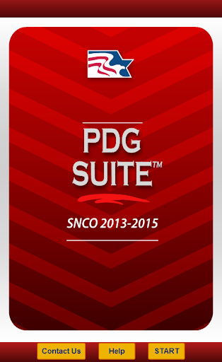 PDG Suite - SNCO '13
