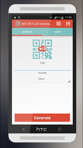 Wifi QR Code Generator