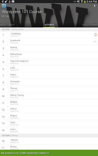 免費下載教育APP|Udemy WordPress Tutorials app開箱文|APP開箱王