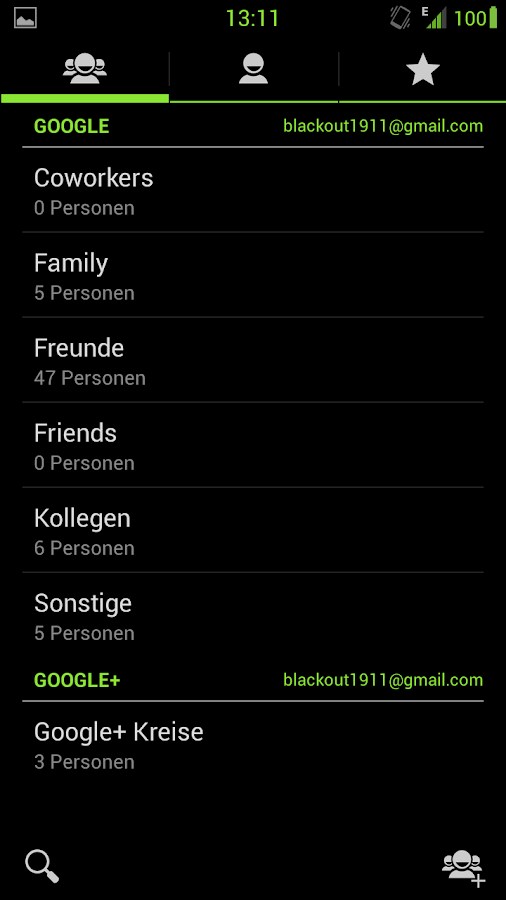 Betterbean CM10 Theme Green X - screenshot