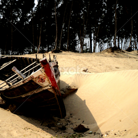 Resting by Kushal Ghosh - Transportation Boats