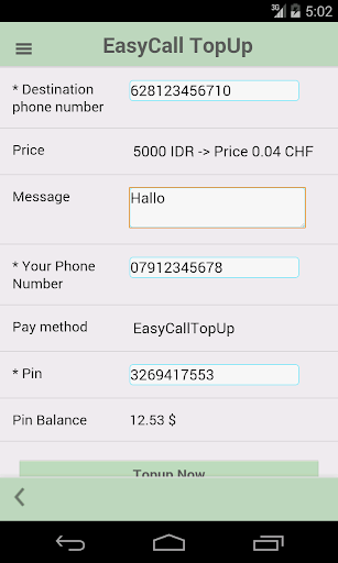 【免費商業App】EasyCall TopUp-APP點子