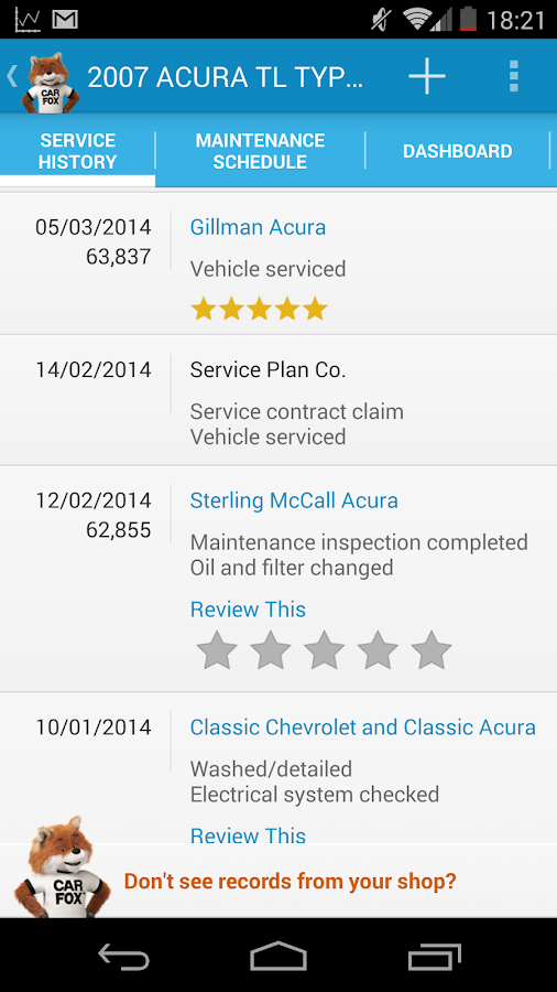myCARFAX - Car Maintenance app - Android Apps on Google Play