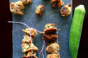 Oven Baked Okra