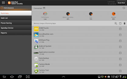 Quick Heal Tablet Security poster 6