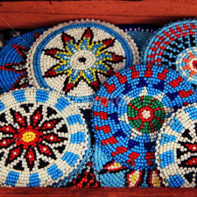 Indian Beads by Marsha Biller - Artistic Objects Other Objects